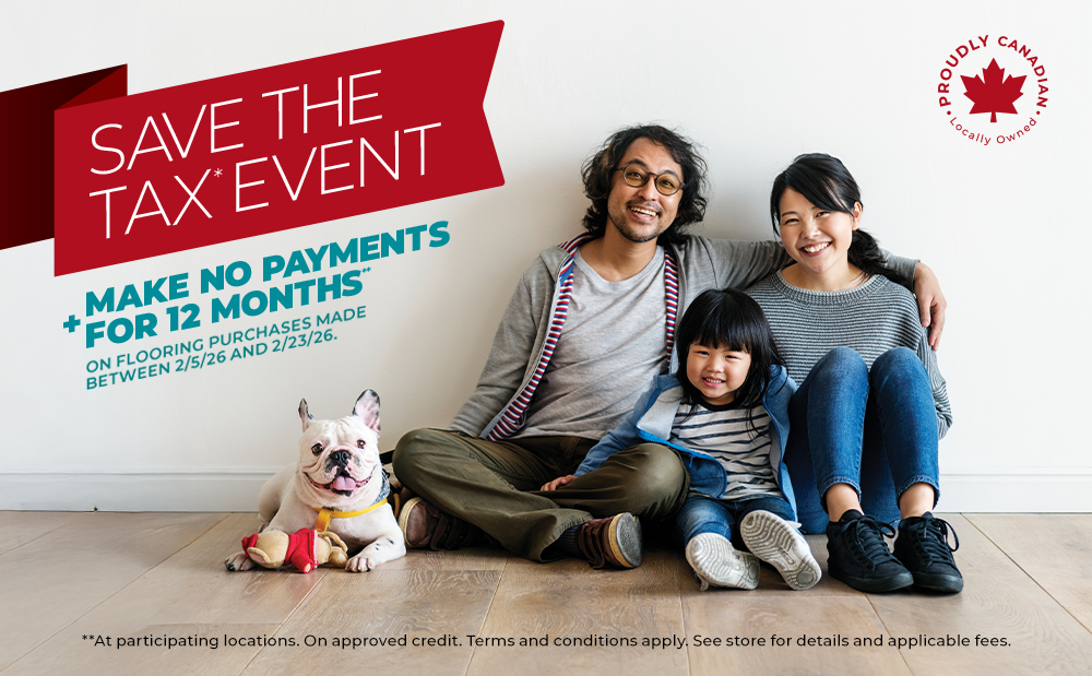 Child on Luxury Vinyl Floor putting Money in Piggy Bank